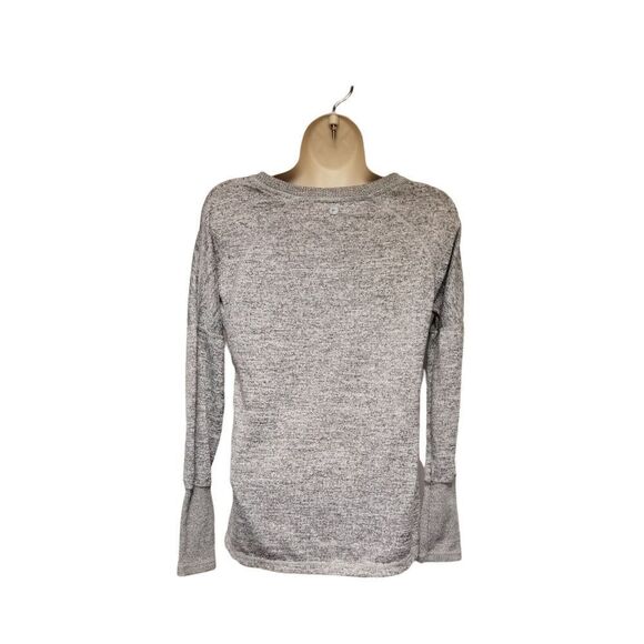 Active Life Women's Size Small S/M Pullover Zip Heather Gray Sweater - Picture 3 of 10
